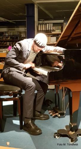 15.03.2019 - David Helbock Trio- Jazz in der Bücherei - David Helbock (piano)