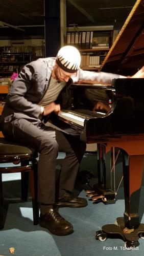 15.03.2019 - David Helbock Trio- Jazz in der Bücherei - David Helbock (piano)