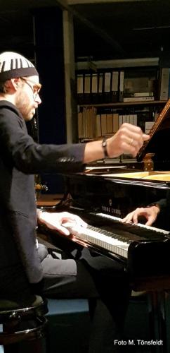 15.03.2019 - David Helbock Trio- Jazz in der Bücherei - David Helbock (piano)