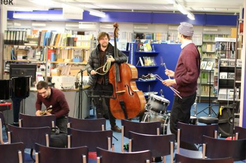 Jazz in der Buecherei 15.11.2019 Maik Krahl Quartett