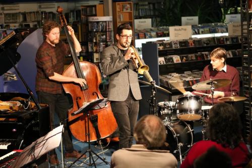 Jazz in der Buecherei 15.11.2019 Maik Krahl Quartett