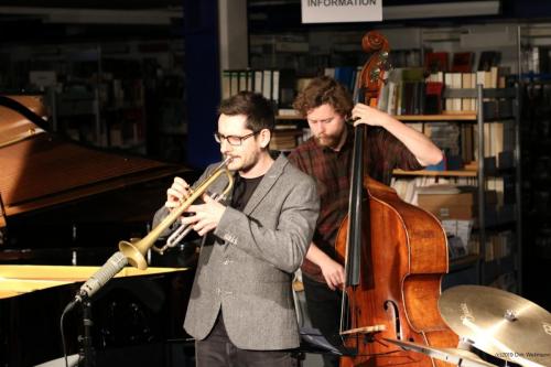 Jazz in der Buecherei 15.11.2019 Maik Krahl Quartett