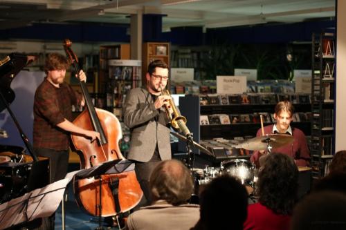 Jazz in der Buecherei 15.11.2019 Maik Krahl Quartett