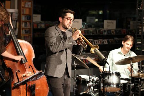 Jazz in der Buecherei 15.11.2019 Maik Krahl Quartett