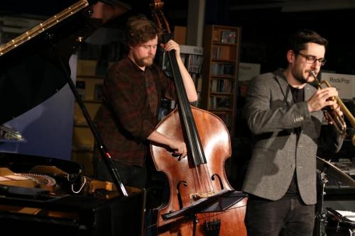 Jazz in der Buecherei 15.11.2019 Maik Krahl Quartett