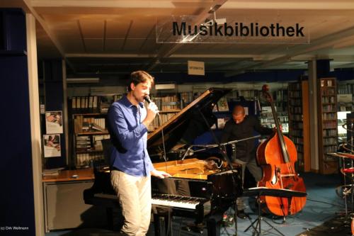 Jazz in der Buecherei mit Triosence 28.10.2022