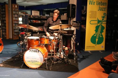 Jazz in der Buecherei mit Triosence 28.10.2022