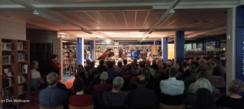 Jazz in der Buecherei mit Triosence 28.10.2022