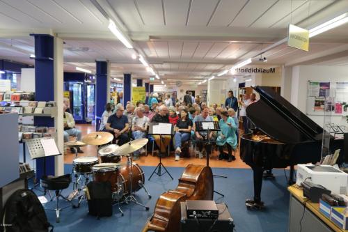 Hanse Jazz Quintett in der Stadtbuechrei Neumuenster