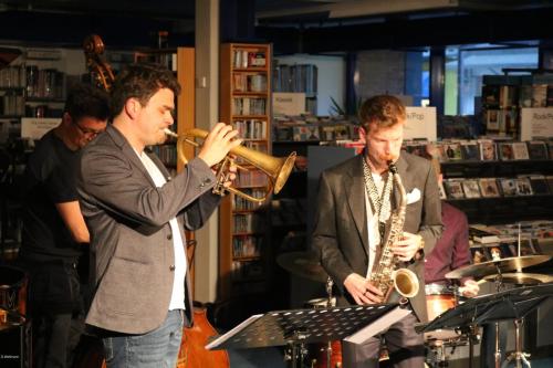 Hanse Jazz Quintett in der Stadtbuechrei Neumuenster