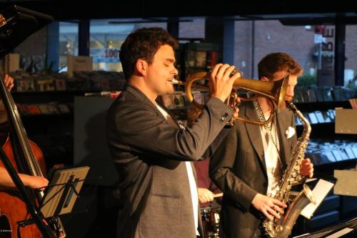 Hanse Jazz Quintett in der Stadtbuechrei Neumuenster