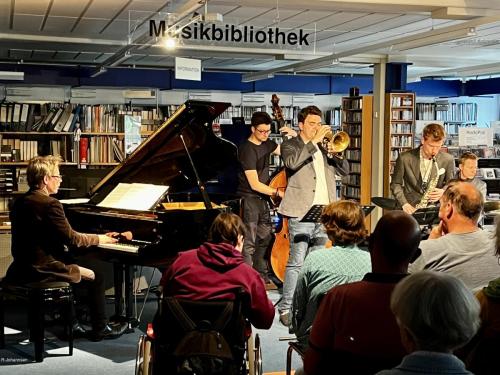 Jazz in der Bücherei / Hanse-Jazz-Quintett