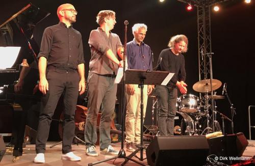 27.9.2019 - Jens Düppe Quartett in der Werkhalle Neumünster