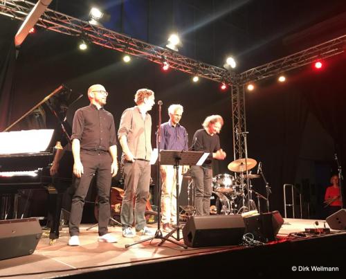 27.9.2019 - Jens Düppe Quartett in der Werkhalle Neumünster