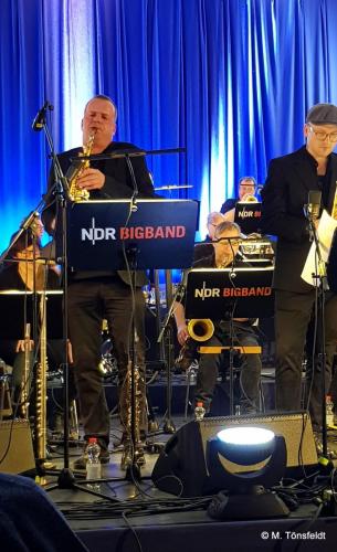 22.3.2019 – In der Dr. Uwe Harder Stadthalle Neumünster - Die NDR-Bigband