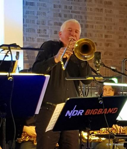 22.3.2019 – In der Dr. Uwe Harder Stadthalle Neumünster - Die NDR-Bigband