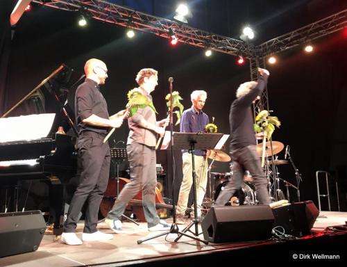 27.9.2019 - Jens Düppe Quartett in der Werkhalle Neumünster